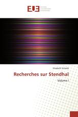 Recherches sur Stendhal