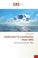 Guide pour la constitution d'une ONG