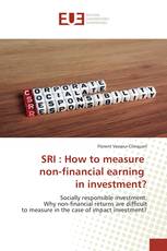 SRI : How to measure non-financial earning in investment?