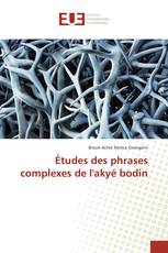 Études des phrases complexes de l'akyé bodin