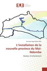 L’installation de la nouvelle province du Mai-Ndombe