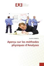 Aperçu sur les méthodes physiques d’Analyses