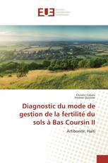 Diagnostic du mode de gestion de la fertilité du sols à Bas Coursin II