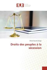 Droits des peuples à la sécession