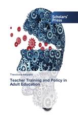 Teacher Training and Policy in Adult Education