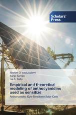 Empirical and theoretical modeling of anthocyanidins used as sensitize