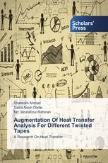 Augmentation Of Heat Transfer Analysis For Different Twisted Tapes