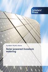 Solar powered livestock watering