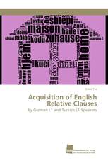 Acquisition of English Relative Clauses