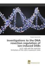 Investigations to the DNA resection regulation of ion-induced DSBs