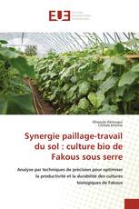 Synergie paillage-travail du sol : culture bio de Fakous sous serre
