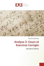 Analyse 3: Cours et Exercices Corrigés