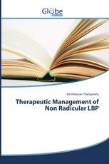 Therapeutic Management of Non Radicular LBP