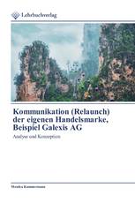 Kommunikation (Relaunch) der eigenen Handelsmarke, Beispiel Galexis AG