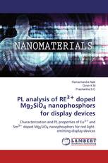PL analysis of RE3+ doped Mg2SiO4 nanophosphors for display devices