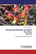 Dissected Flowers of Plant Families Part-II