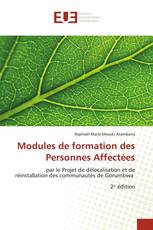 Modules de formation des Personnes Affectées
