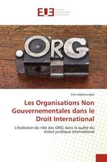 Les Organisations Non Gouvernementales dans le Droit International