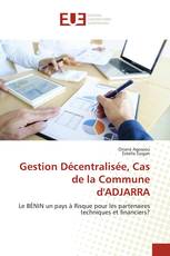 Gestion Décentralisée, Cas de la Commune d'ADJARRA