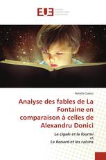 Analyse des fables de La Fontaine en comparaison à celles de Alexandru Donici