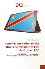Commission Nationale des Droits de l'Homme et État de droit en RDC