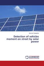 Detection of vehicles moment on street by solar power