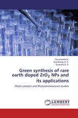 Green synthesis of rare earth doped ZrO2 NPs and its applications