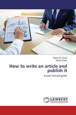How to write an article and publish it