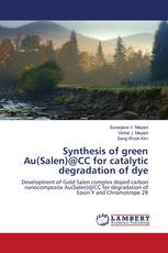 Synthesis of green Au(Salen)@CC for catalytic degradation of dye