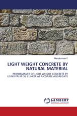 LIGHT WEIGHT CONCRETE BY NATURAL MATERIAL