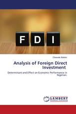 Analysis of Foreign Direct Investment
