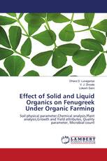Effect of Solid and Liquid Organics on Fenugreek Under Organic Farming
