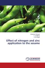 Effect of nitrogen and zinc application to the sesame