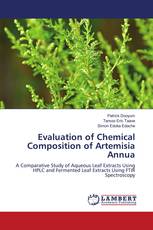 Evaluation of Chemical Composition of Artemisia Annua