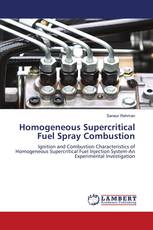 Homogeneous Supercritical Fuel Spray Combustion