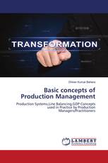Basic concepts of Production Management