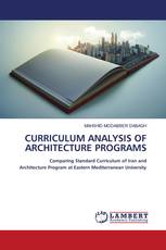 CURRICULUM ANALYSIS OF ARCHITECTURE PROGRAMS