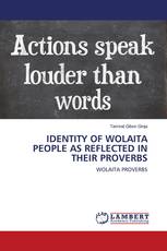 IDENTITY OF WOLAITA PEOPLE AS REFLECTED IN THEIR PROVERBS