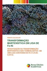 TRANSFORMAÇÃO MARTENSÍTICA EM LIGA DE Fe-Ni