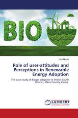 Role of user-attitudes and Perceptions in Renewable Energy Adoption