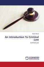 An Introduction To Criminal Law