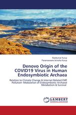 Denovo Origin of the COVID19 Virus in Human Endosymbiotic Archaea