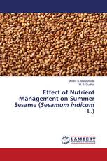 Effect of Nutrient Management on Summer Sesame (Sesamum indicum L.)