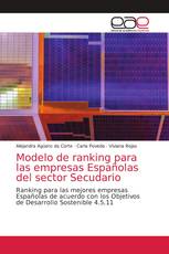 Modelo de ranking para las empresas Españolas del sector Secudario