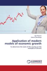 Application of modern models of economic growth