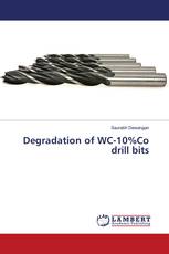 Degradation of WC-10%Co drill bits