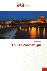 Cours d’onomastique