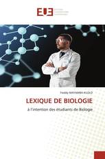 LEXIQUE DE BIOLOGIE