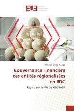 Gouvernance Financière des entités régionalisées en RDC