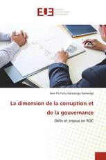 La dimension de la corruption et de la gouvernance